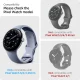 Spigen Elite Shield EZ Fit Hydrogel Screen Protector for Google Pixel Watch (45 mm), 2-Pack, Clear