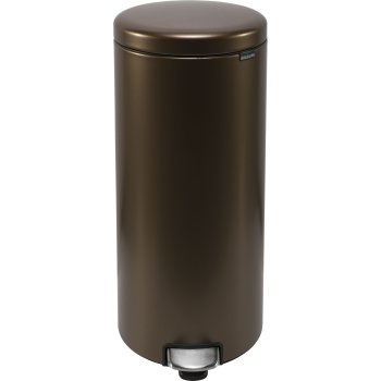 Мусорное ведро с педалью Brabantia NewIcon 30 л, Warm Bronze
