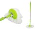 Rotating 360° mop set with bucket, dispenser and 2 microfiber pads