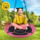 4Fizjo Bocianie Gniazdo Kids Garden Swing, 90 cm, Pink