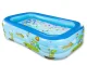 Large Inflatable Garden Pool for Family and Kids, 165 x 110 x 40 cm