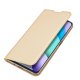 Xiaomi Redmi 10 DUX DUCIS Skin Pro Auto-absorbed Leather Cell Phone Case Cover, Gold | Telefona Vāciņš Maciņš...