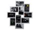 Large 3D Multi Photo Frame Collage for 10 Pictures 10x15cm, White