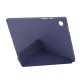 Samsung Galaxy Tab A8 10.5 (2021) (2022) (SM-X200/X205) V-fold Stand Silicone Book Case Cover, Purple | Чехол...