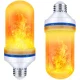 LED Flame Effect Bulb E27 9W, Decorative, White