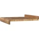 Zassenhaus Rubberwood Cutting Board with Stop Edge 39x39cm