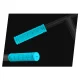 Soke Scooter Handlebar Grips 125 mm 2 Pcs, Turquoise