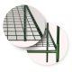 Greenhouse with racks for terrace or balcony 140x70x195cm Plonos 4922