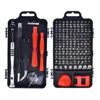 Precision Screwdriver and Bit Set, 110 Pieces