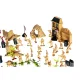 Iso Trade Military Base Toy Set with Soldiers and Vehicles, 300 Pieces