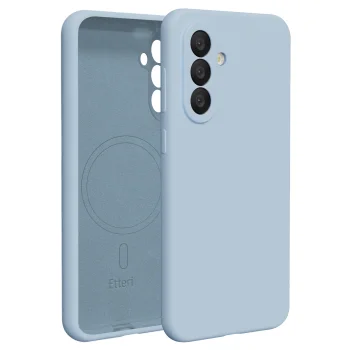 Etteri Silicone Mag Case for Samsung Galaxy A57 5G, Light Blue