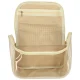 Large Travel Toiletry Bag Cosmetic Case Organizer for Men & Women, Beige