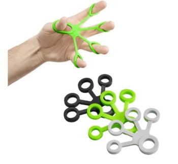 4Fizjo Set of 3 Hand Expanders, Hand Grip Strengthener, Finger Exerciser, Forearm Grip Training (1-5 kg)