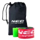 Neo-Sport NS-959 Resistance Band Set for Workouts, 5 pcs