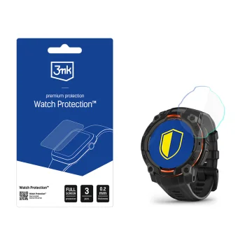 3mk Watch Protection FlexibleGlass Screen Protector for Garmin Instinct 3 45mm