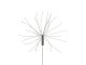 Solar LED Garden Light Firework Dandelion Outdoor Spike, warm white