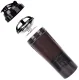 Shaker with Supplement Containers 500ml, Black