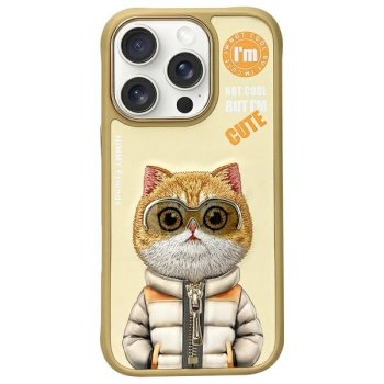 Nimmy Cool&Cute 2.0 Cat Case for iPhone 16 Pro, Green