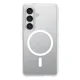 Spigen Ultra Hybrid Mag MagSafe Case for Samsung Galaxy S26, Clear and White