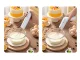 Cordless Electric Hand Mixer USB Rechargeable Whisk for Eggs and Cream, White