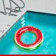 Large Inflatable Swimming Ring Watermelon XL 90cm