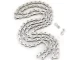 Bicycle Chain 116 Links, Size 1/2x3/32, for 6/7/8 Speeds, with 2 Connecting Links