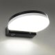Maclean MCE346 B LED Facade Lamp, 15W, IP65, 1300lm, 4000K, Black