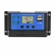 40A Solar Charge Controller 12V 24V PWM Regulator with LCD Display and Dual USB Ports