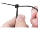 Cable Ties 3.6x200 mm, 100 pcs, Black
