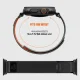 Tech-Protect Nylon Elite strap for Apple Watch 44/45/46/49 mm, black-orange