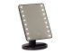 LED Illuminated Cosmetic Makeup Mirror, Black