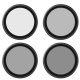 TELESIN Filter set CPL/ND8/ND16/ND32 for DJI Action 3