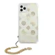 Guess Peony Chain dėklas telefonui iPhone 11 Pro, auksinis