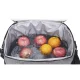 Trizand 40L Thermal Bag with 2 Cooling Ice Packs, Grey