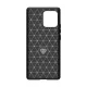 Силиконовый чехол Carbon Case для Motorola Edge 40 Pro, черный