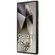 Чехол DKNY для Samsung Galaxy S24 Ultra Mono Stripe & Metal Logo, черный