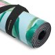 Balance Non-Slip Rubber Gymnastic Fitness Yoga Mat 185x68x0.4cm, Pink flowers