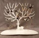 jewelry tree stand with deer antlers white
