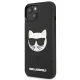 Karl Lagerfeld Ikonik 3D Rubber Case for iPhone 13 mini, Black