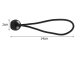 Elastic Bungee Cords for Tarpaulin Fixing, Banner Holders, 10 pcs