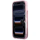 Karl Lagerfeld Liquid Glitter Karl Script Logo MagSafe Phone Case Cover iPhone 17 Pro Max - Pink