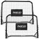 Mini Football Goals Set of 2 Neo-Sport 60x45x25 cm NS-486
