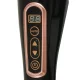 Wireless Vibrating Body and Back Massager with 6 Attachments, Black