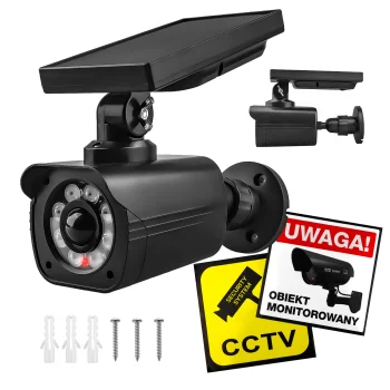 Centrumelektroniki Solar Dummy Camera with LED & Motion Sensor SOL1800S/B