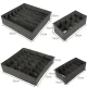 Underwear Drawer Organizer Set of 4 Ruhhy, grey