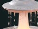 UFO Rain Cloud Air Humidifier and Aroma Diffuser with LED Light and Remote, White