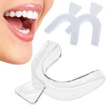 Anti Grinding Night Dental Teeth Mouth Guard Protection, 2pcs.