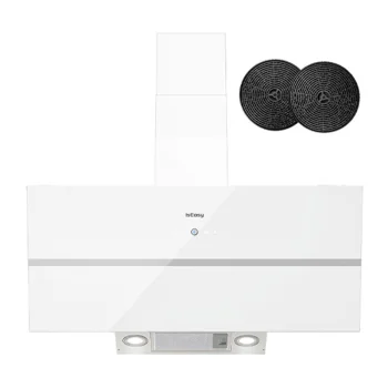 ISEASY TV1390D4-CC-I2 Range Hood 90 cm, White