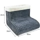 Foot warmer Ruhhy, electric footmuff, gray