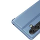 Hurtel Clear View Flip Case for Samsung Galaxy S24 FE, Blue